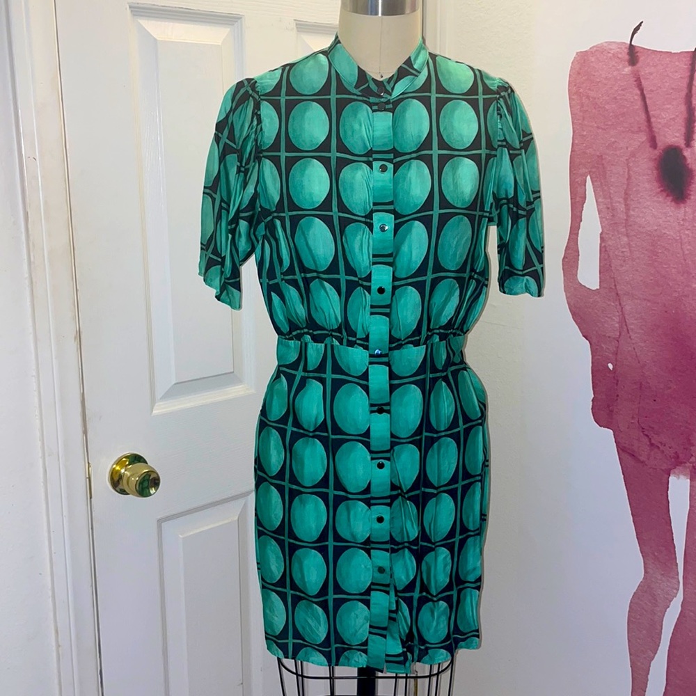 Zara polkadot dress